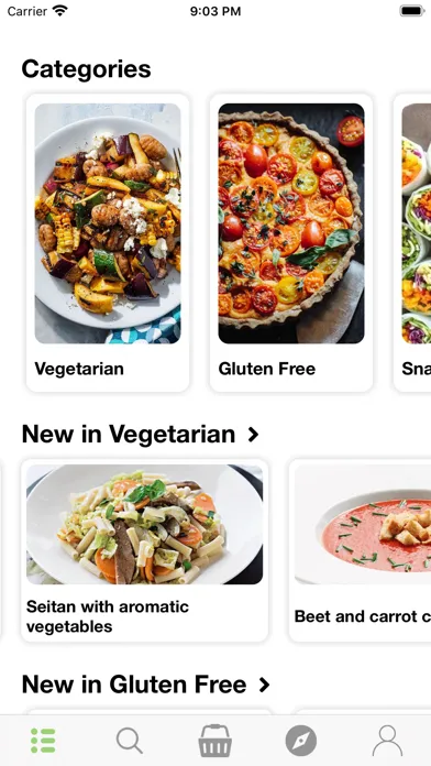 Ảnh chụp màn hình của Fit and Healthy Recipes