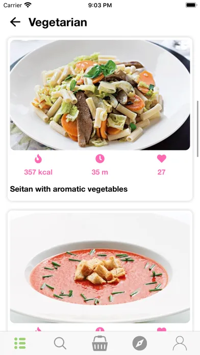 Ảnh chụp màn hình của Fit and Healthy Recipes