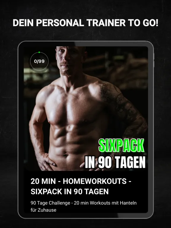 Rubio Fitness iPad  سکرین شاٹس