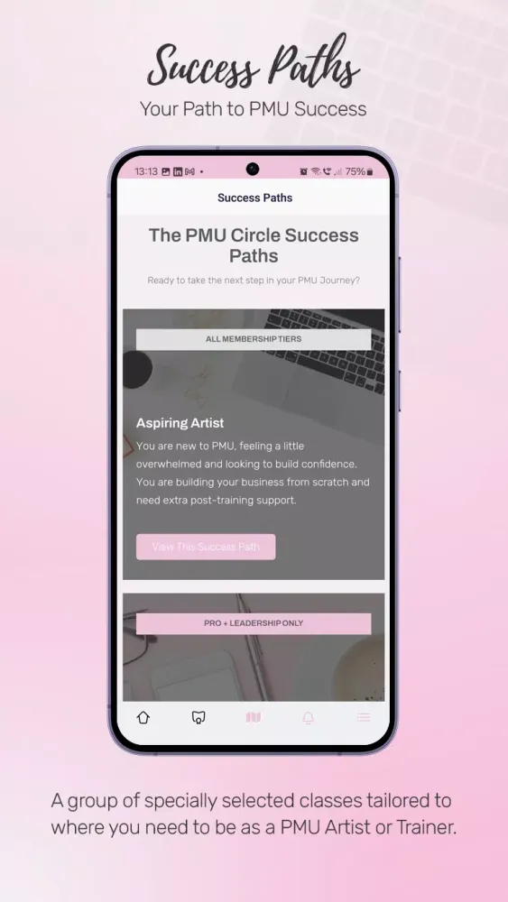 Tangkapan skrin The PMU Circle