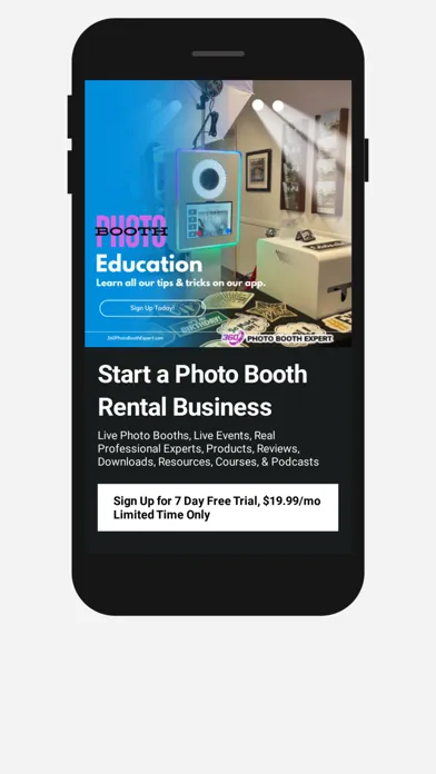 Capturas de pantalla de 360 Photo Booth Expert