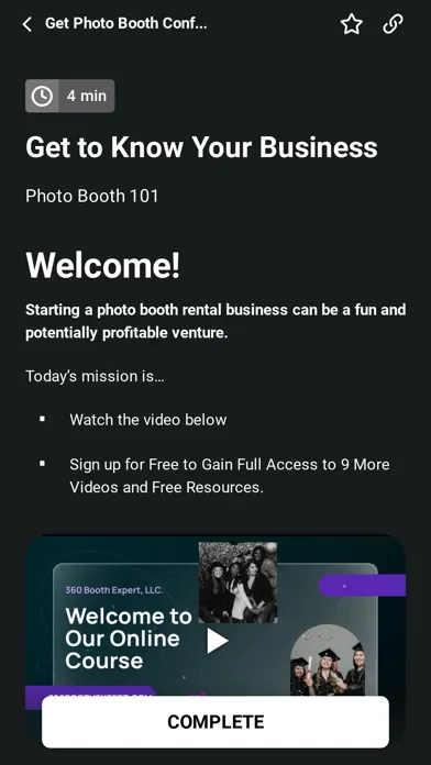 Capturas de pantalla de 360 Photo Booth Expert