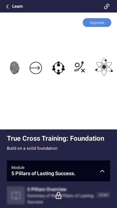Tangkapan layar True Cross Training