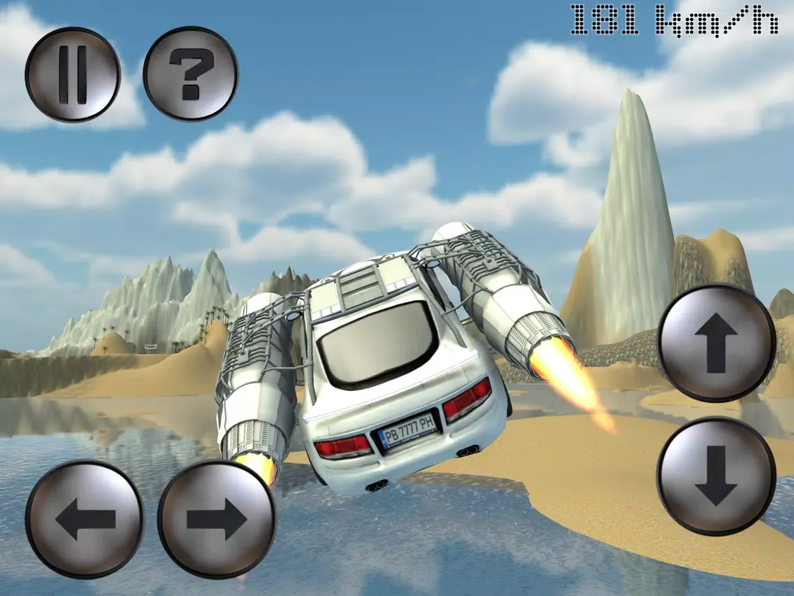 Скриншоты Jet Car - Tropical Islands iPad 
