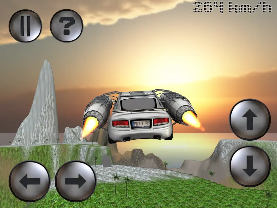 Скриншоты Jet Car - Tropical Islands iPad 