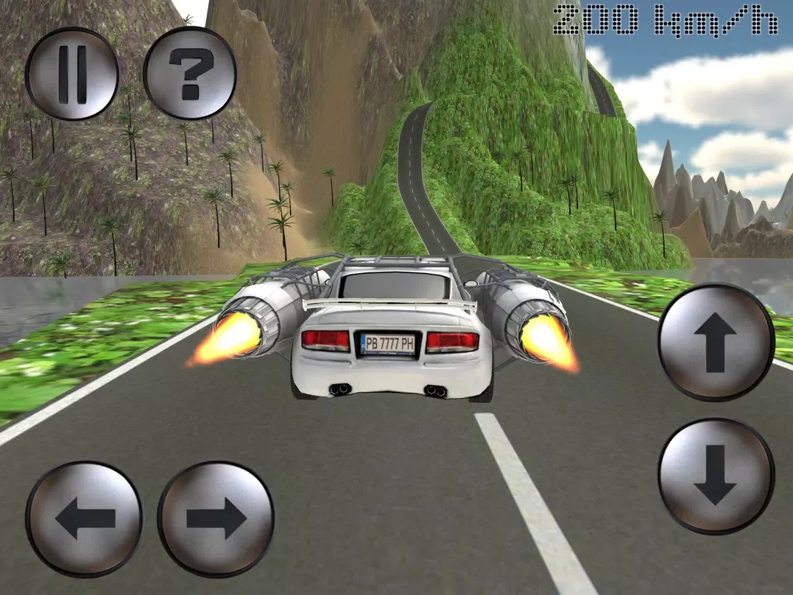 Скриншоты Jet Car - Tropical Islands iPad 