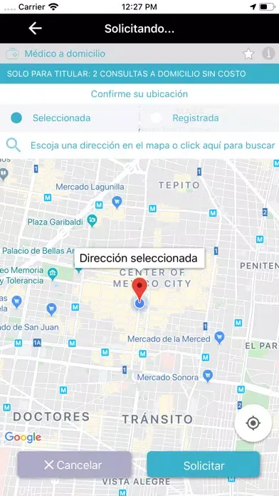 Capturas de tela do Plan de Prevención Magisterial