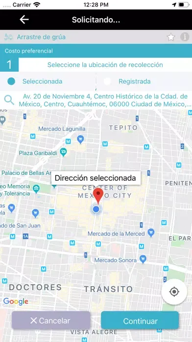 Capturas de tela do Plan de Prevención Magisterial