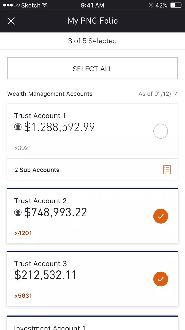 تصاویر PNC Wealth Insight® For Mobile