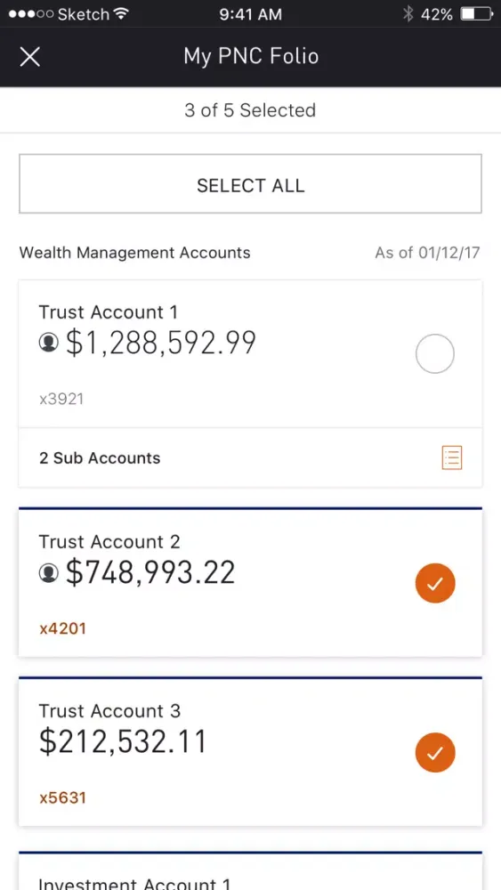 PNC Wealth Insight® For Mobile 스크린샷