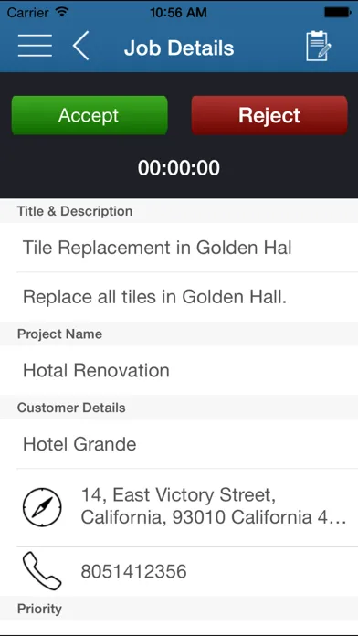 JobsTrac Screenshots