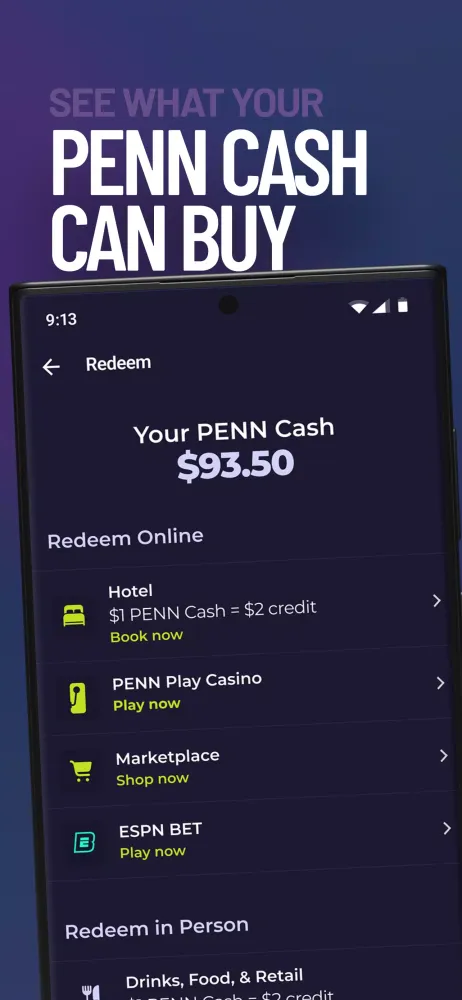 PENN Play Screenshots
