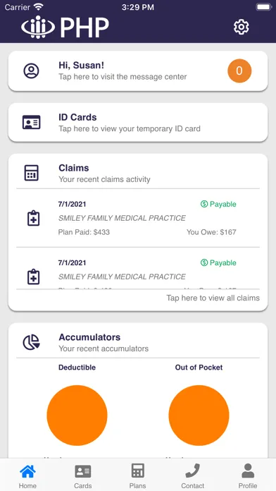 Tangkapan skrin PHP TPA Services