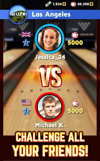 Скриншоты Bowling King