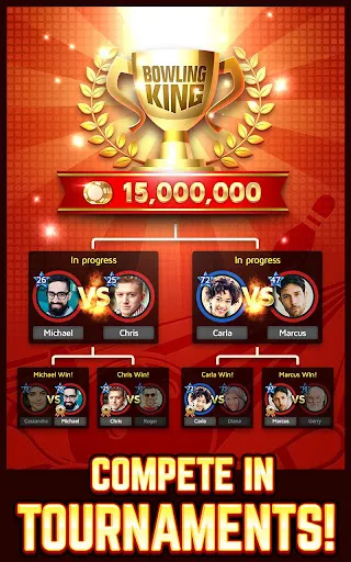 Скриншоты Bowling King