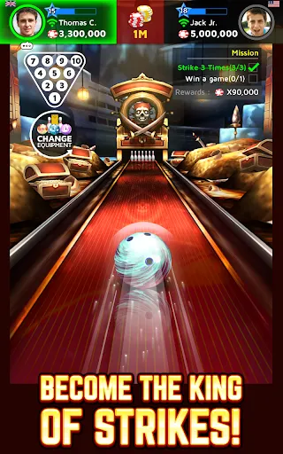 Скриншоты Bowling King