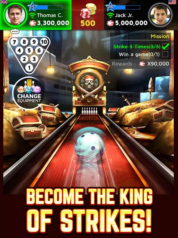 Скриншоты Bowling King iPad 