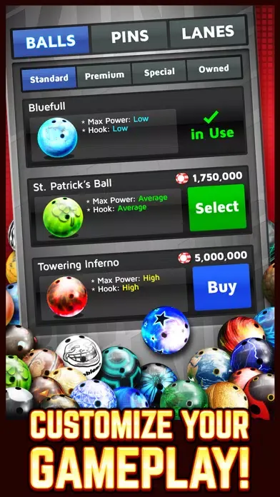 Скриншоты Bowling King