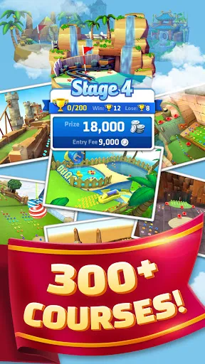 Screenshot di Mini Golf King