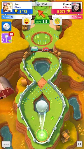 Screenshot di Mini Golf King