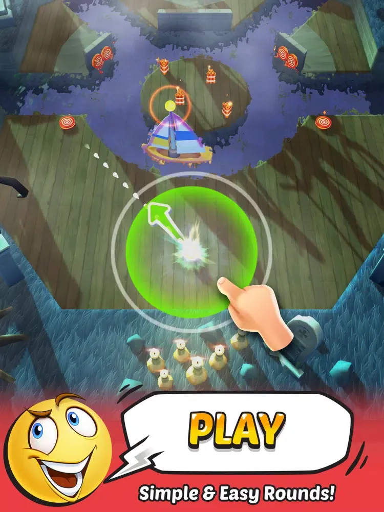 Putt the Ball iPad  Screenshots