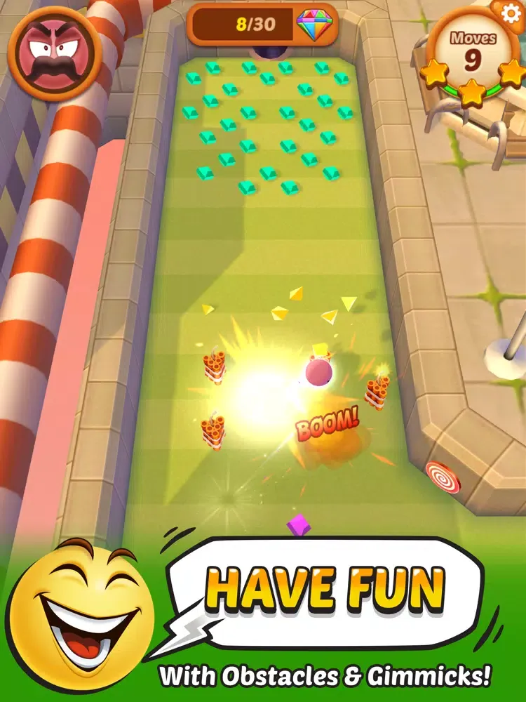 Putt the Ball iPad  Screenshots