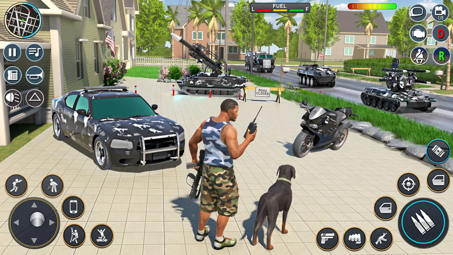 Ảnh chụp màn hình của US Army Game Vehicle Transport