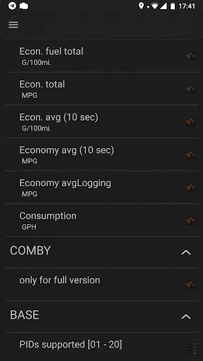 ภาพหน้าจอของ inCarDoc - OBD2 ELM327 Scanner