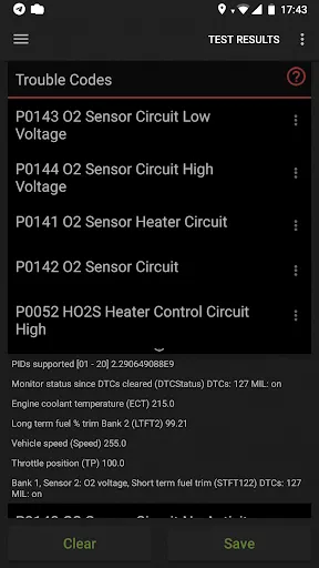 ภาพหน้าจอของ inCarDoc - OBD2 ELM327 Scanner