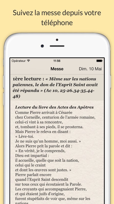 Captures d'écran de Liturgie