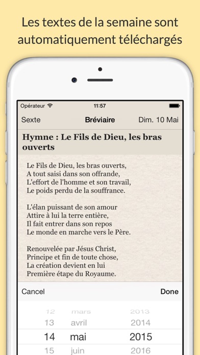 Captures d'écran de Liturgie
