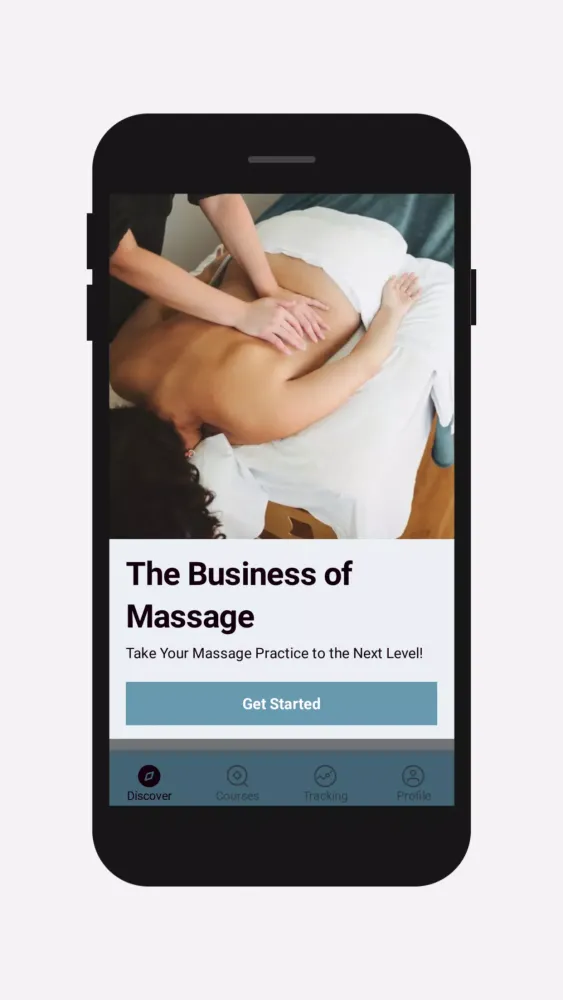 Captures d'écran de The Business of Massage