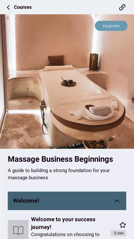 Captures d'écran de The Business of Massage