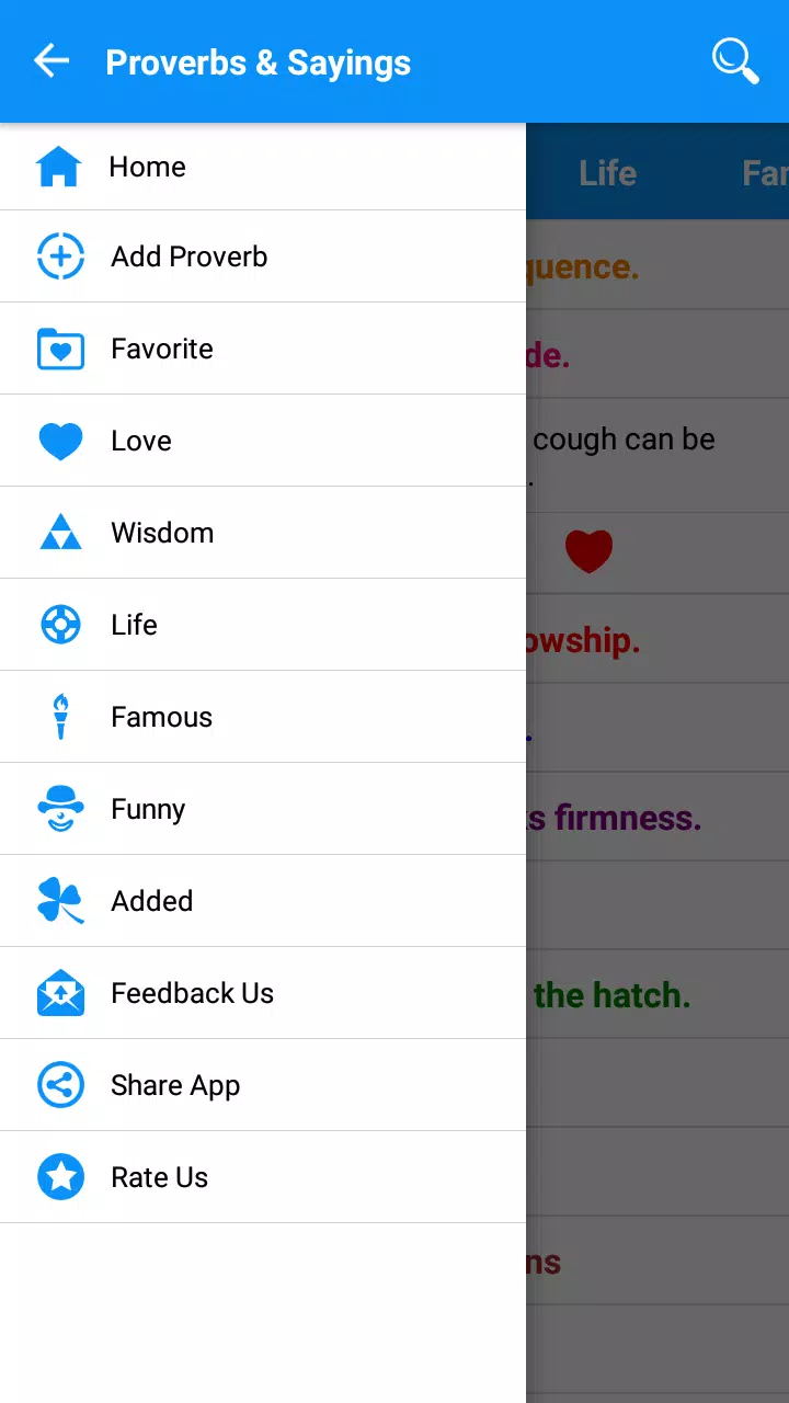 Proverbs and Sayings Screenshots