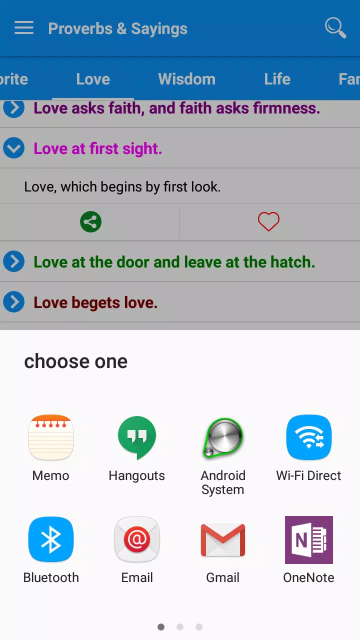 Proverbs and Sayings Screenshots