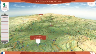 Captures d'écran de Balades des Grands Causses