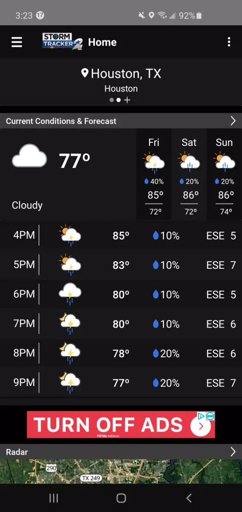 تصاویر KPRC 2 Storm Tracker Weather