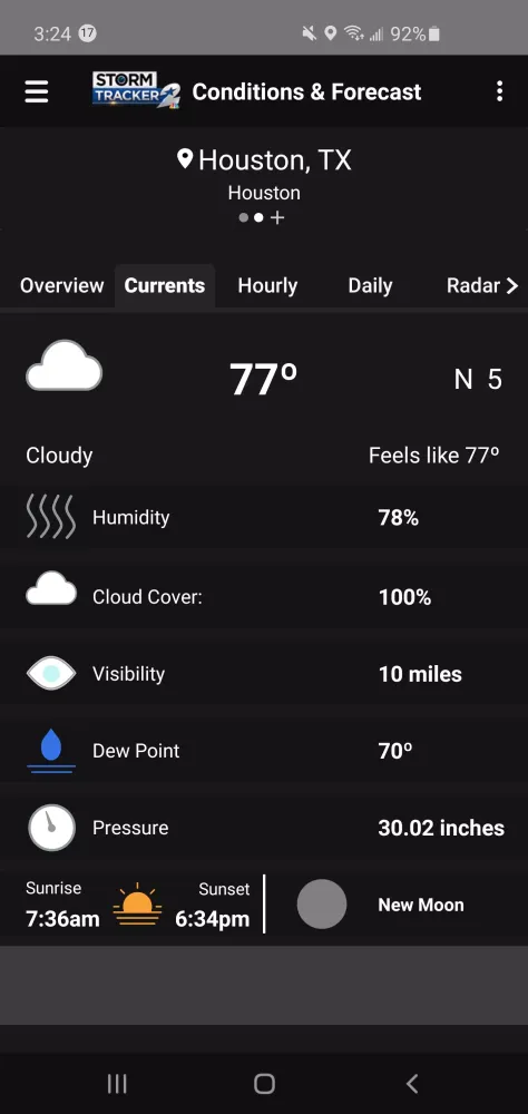 تصاویر KPRC 2 Storm Tracker Weather