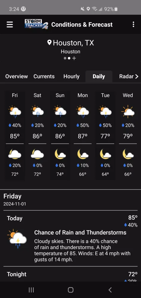 تصاویر KPRC 2 Storm Tracker Weather