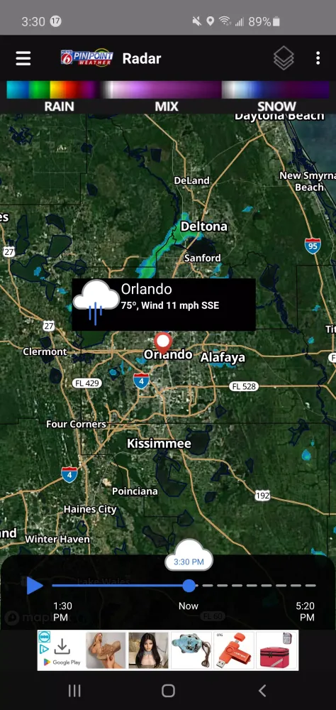 Zrzuty ekranu News 6 Pinpoint Weather - WKMG