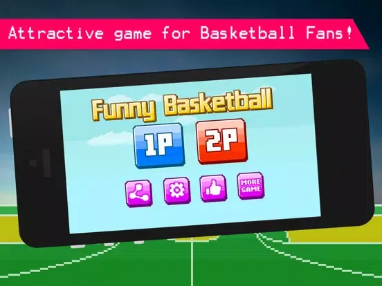 صور Funny Bouncy Basketball - Fun 2 Player Physics