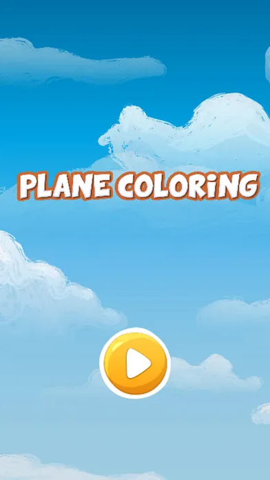 Tangkapan skrin Sky airplane coloring book for kids games