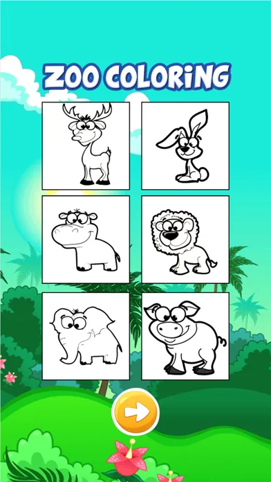 Capturas de tela do Farm coloring book games for kids