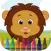 Zoo animal face coloring book for kids games