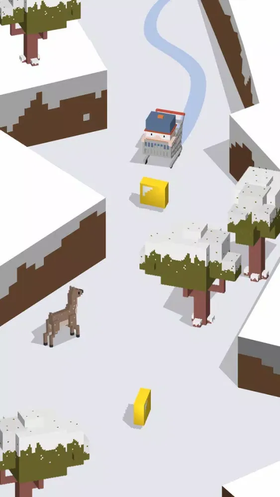 Capturas de pantalla de Silly Slide -- Retro 3D Arcade