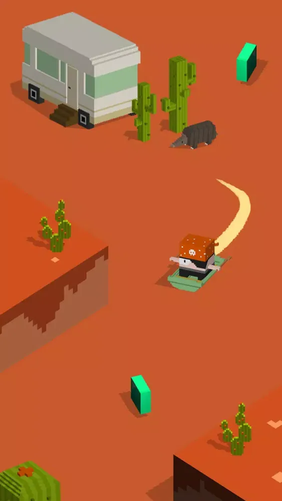 Capturas de pantalla de Silly Slide -- Retro 3D Arcade