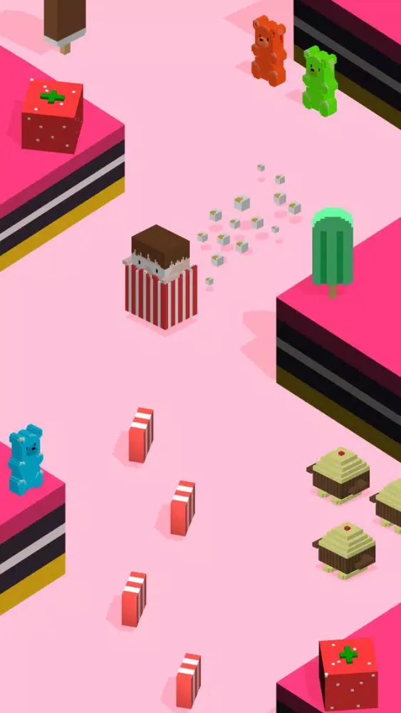 Capturas de pantalla de Silly Slide -- Retro 3D Arcade