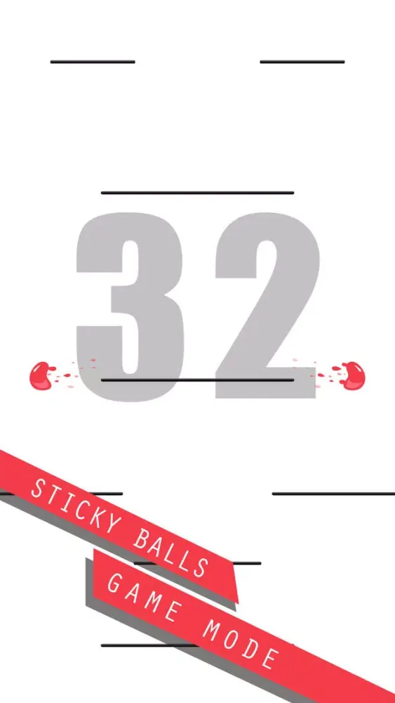Ảnh chụp màn hình của StickyBalls Deluxe - Addicting Fall Down Game