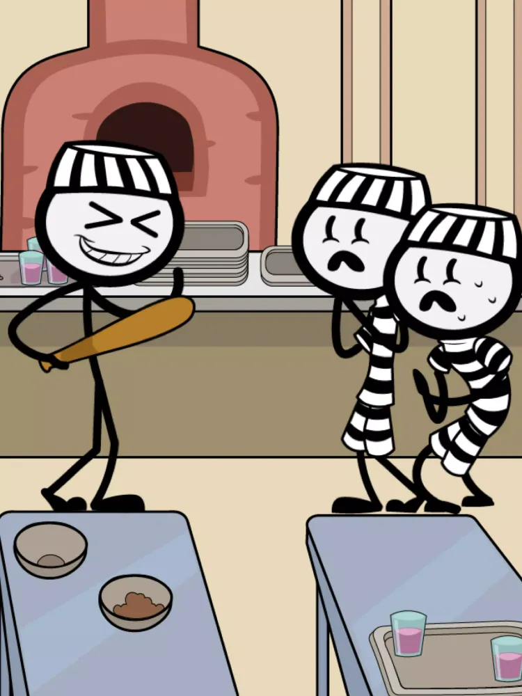 Tangkapan skrin Draw One Part. Stickman Games