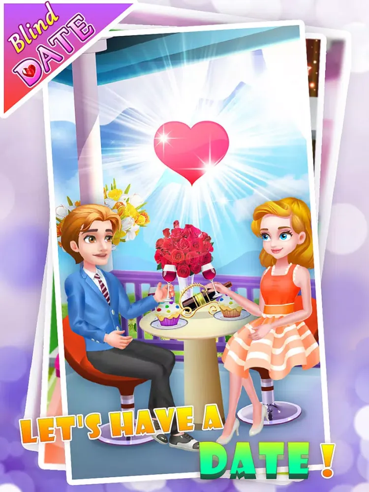 Blind Date - Dating and Dress Up Game For Kids iPad  スクリーンショット